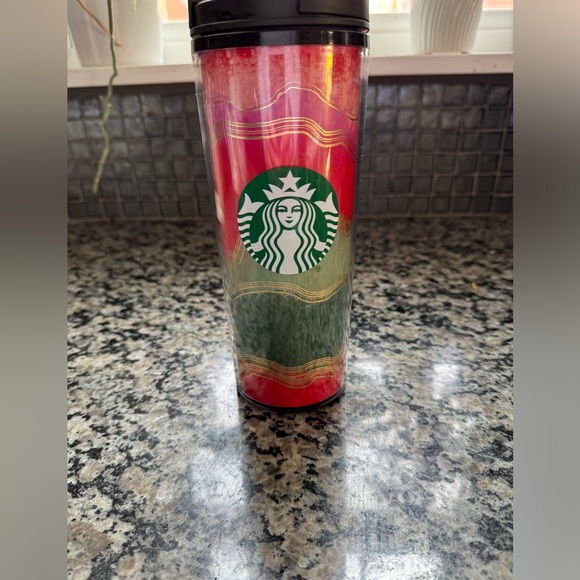 Starbucks Other - Starbucks 2021 Holiday 16oz Travel Tumbler. Excellent condition